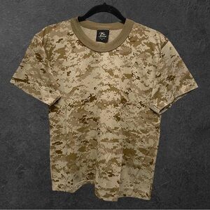 Vintage 1980s-1990s Digital Camouflage Single Stitch T-Shirt // XL
